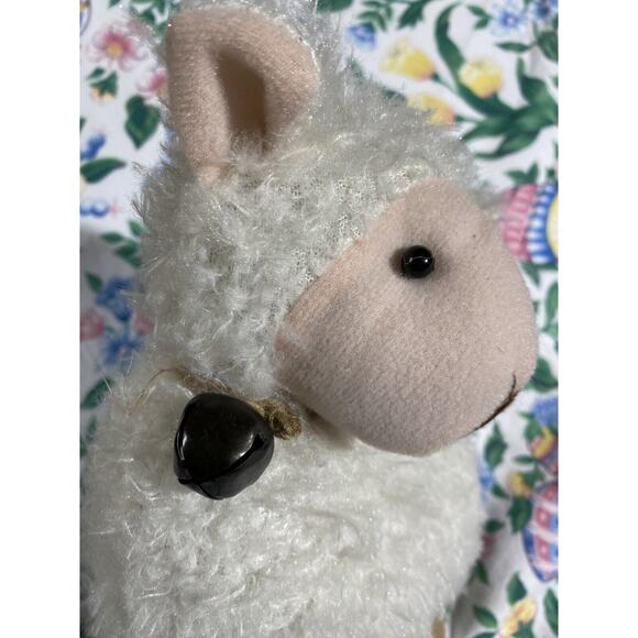 Creative Co-op Little Lamb Stuffed Animal Soft Room Decor Baby Shower Plush - Picture 6 of 8